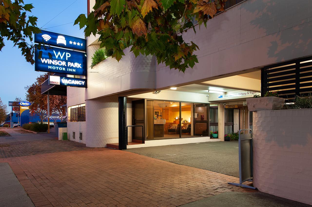 Winsor Park Motor Inn Albury Kültér fotó